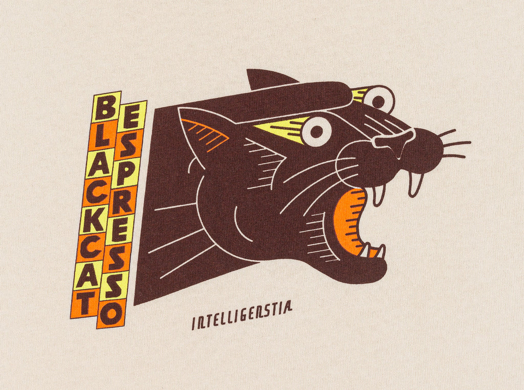 Black Cat Traditional Tee